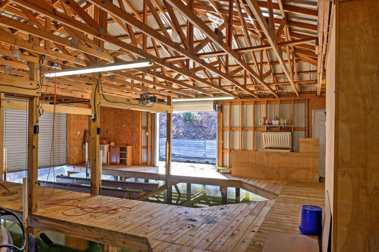 Paradise Cove Cabin With Boathouse And Dock Guntersville Dış mekan fotoğraf